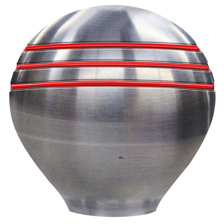 Schmitt Marine Throttle Knob - 1-1/2" - Red Grooves - 50020