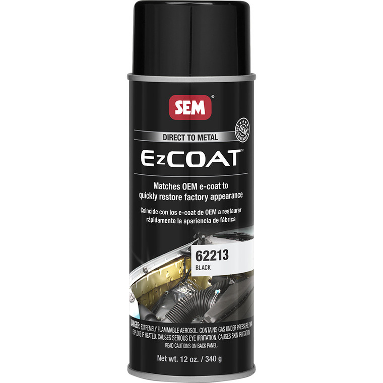 SEM Ez Coat&trade; - 16oz Aerosol Can - Black - 62213