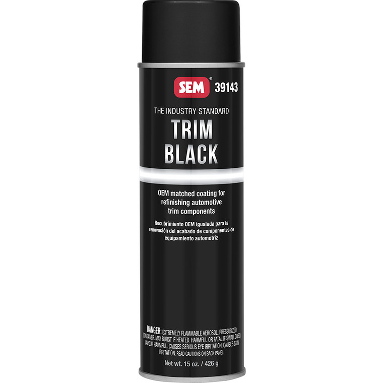 SEM Trim Black - 20oz Aerosol Can - 39143