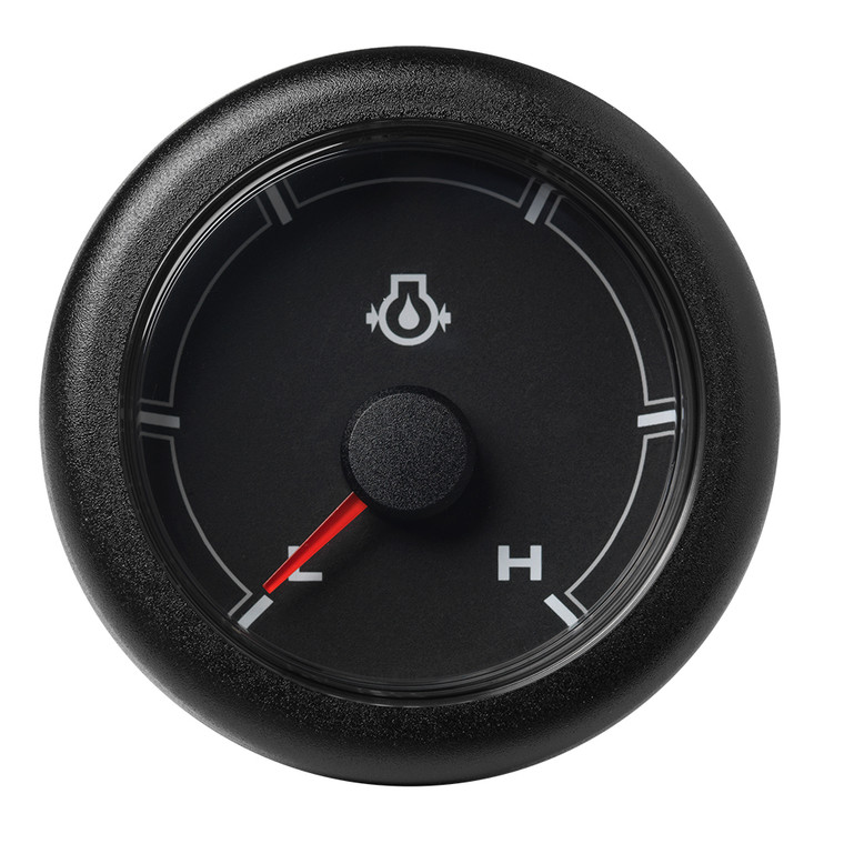 Veratron 52MM (2-1/16") OceanLink Engine Oil Pressure Low/High (150 PSI) - Black Dial &amp; Bezel - A2C1066020001