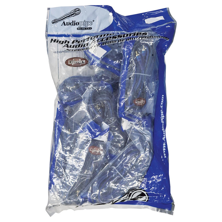 Audiopipe 15' Superflex Rca Cable (10 Pack) - BMV-BLS-15