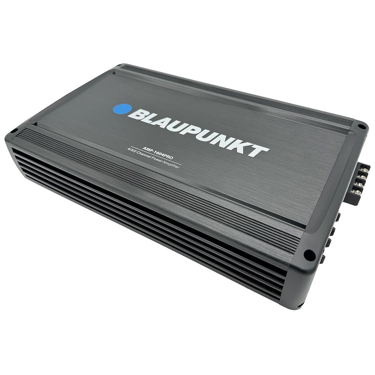 Blaupunkt Pro Series 4 Channel Ab-class Power Amplifier 1600 Watts Max - AMP-1604PRO