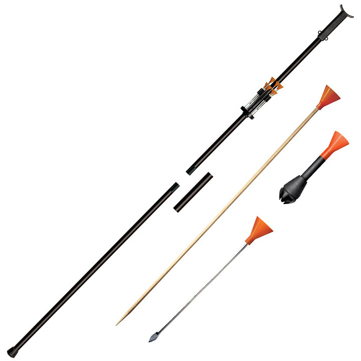 Cold Steel 5' Big Bore 2-piece .625 Hunting Blowgun - B6255TZ