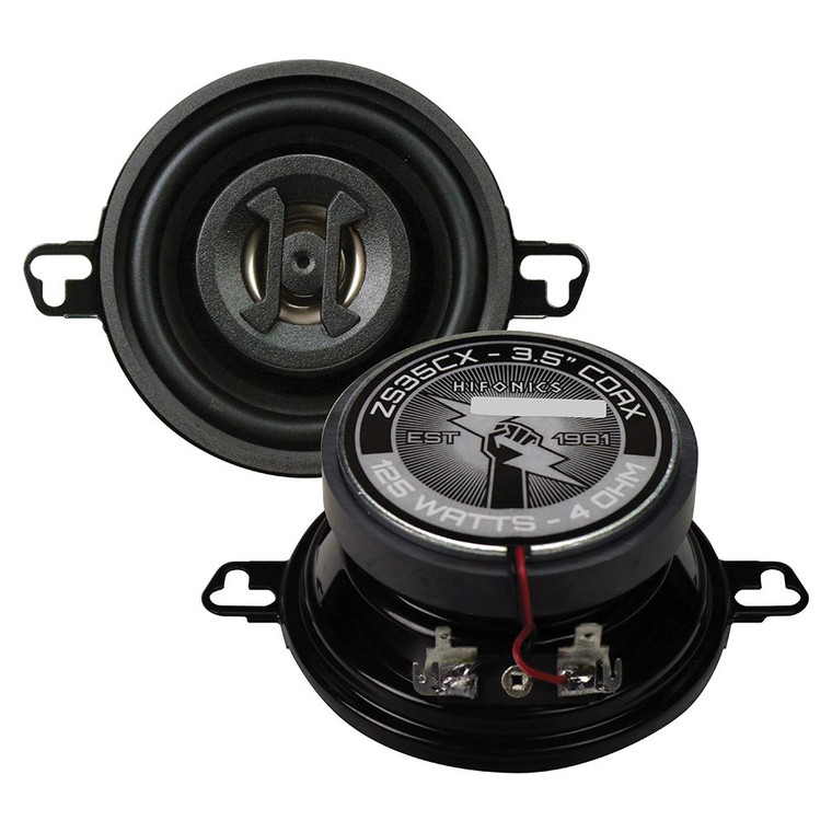 Hifonics Zeus 3.5" Coaxial Speakerâ 125 Watts Maxx - ZS35CX
