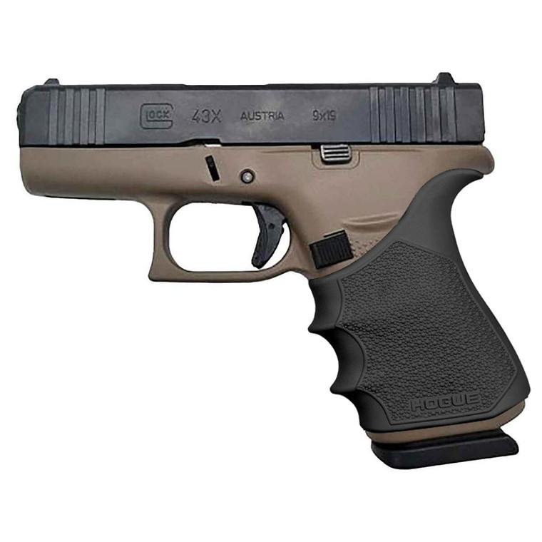 Hogue Handall Beavertail Grip Sleeve For Glock 43x/48 (black) - 18210