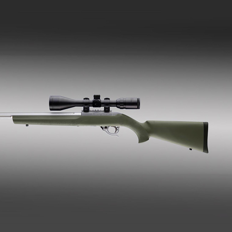 Hogue Ruger 10/22 Rubber Overmolded Stock With .920" Diameter Barrel (od Green) - 22210