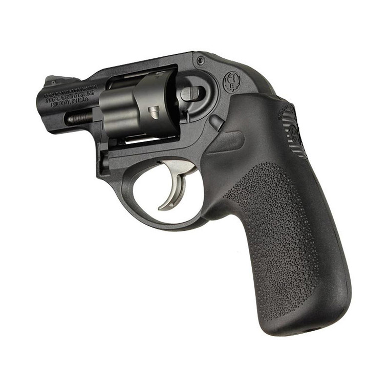 Hogue Ruger Lcr/lcrx Revolvers Overmolded Rubber "tamer" Monogrip Without Finger Grooves (black) - 78030