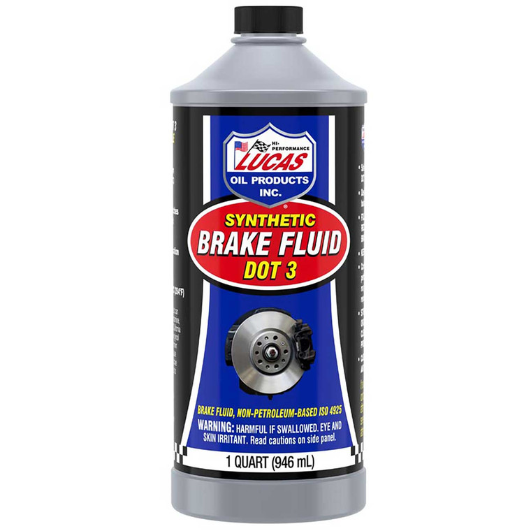 Lucas Oil Dot 3 Brake Fluid - 1 Quart - 10826