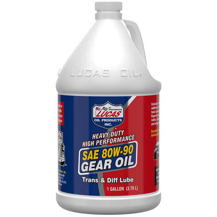 Lucas Oil Sae 80w-90 Gear Oil - 1 Gallon - 10046