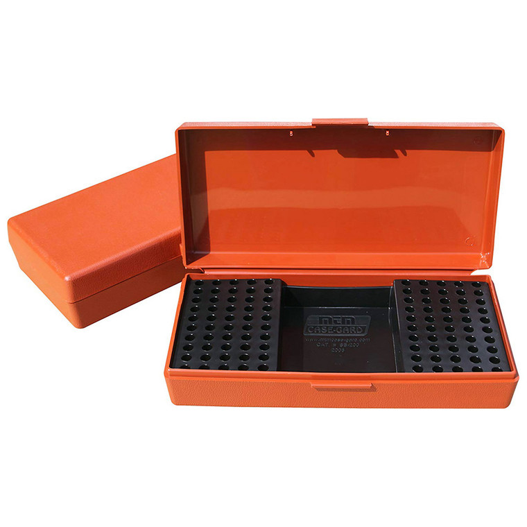 Mtm Ammo Box 100 Round 22 Long Rifle Rimfire Competition Rust - SB-200-32
