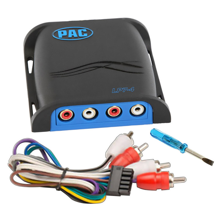Pac Locpro L7 4ch Line Output Converter With Remote Turn-on - LP7-4