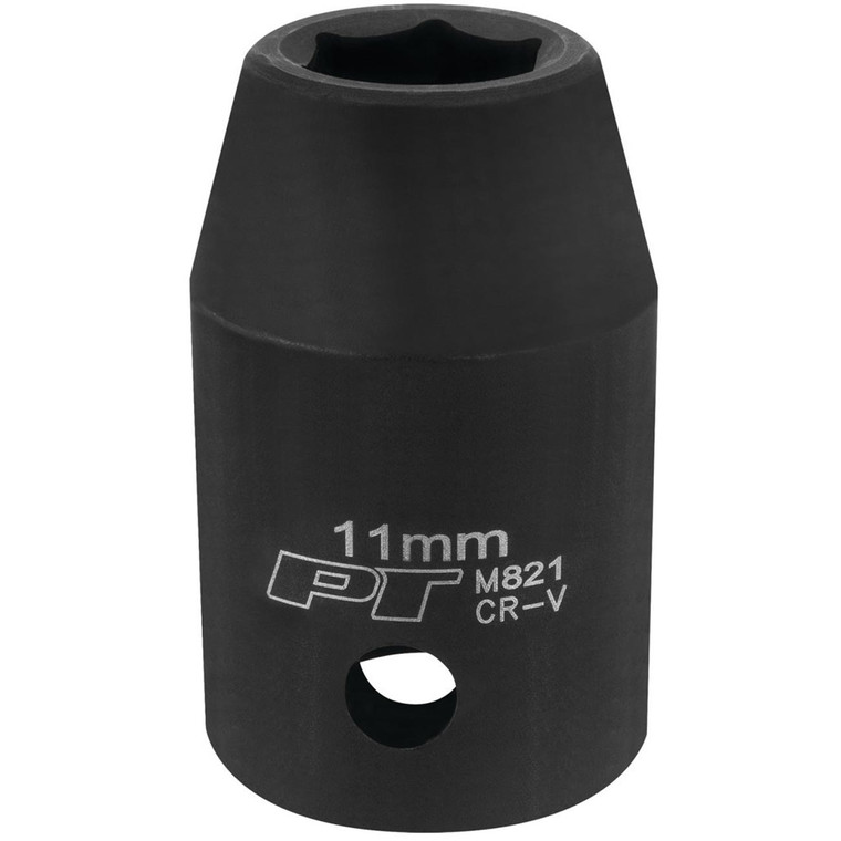 Performance Tool 1/2" Drive 11mm 6-point Impact Socket