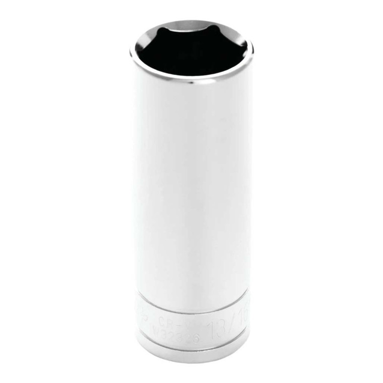 Performance Tool 1/2" Drive 6-point Sae 13/16" Deep Socket