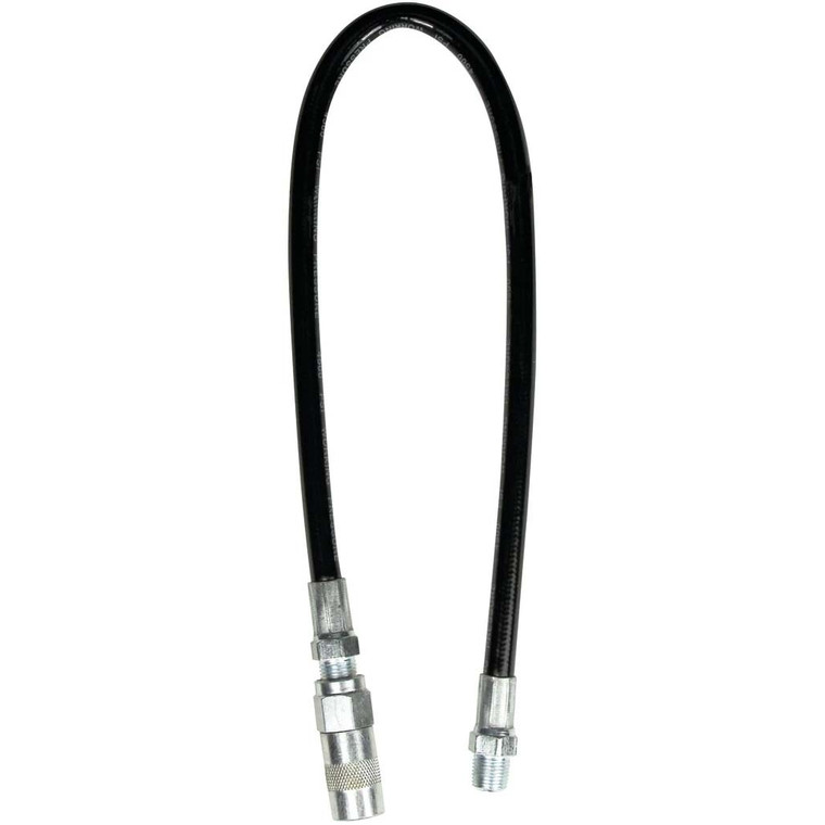 Performance Tool 18" Grease Gun Flex Extension Hose With Coupler