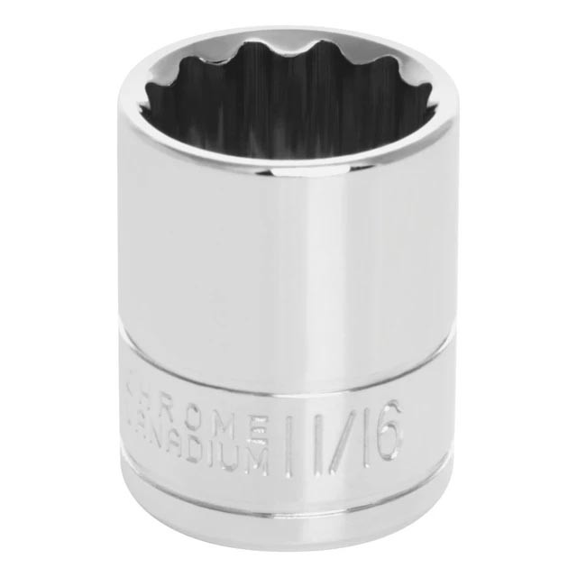 Performance Tool 3/8" Drive 11/16" Sae 12-point Socket