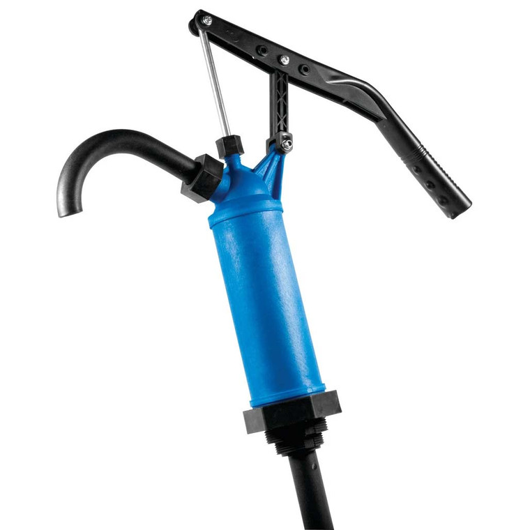 Performance Tool Blue General Purpose Lever Action Barrel Drum Pump