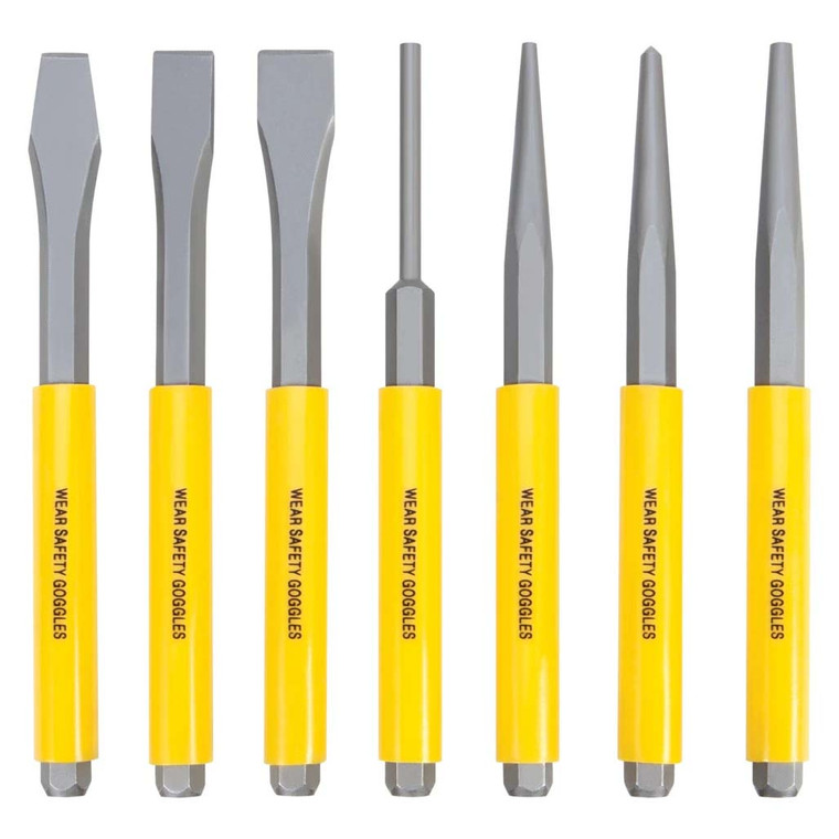 Performance Tool Chisel And Punch Set (7 Piece)