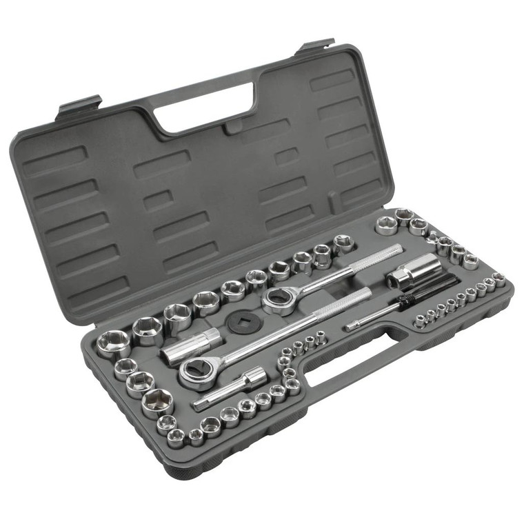 Performance Tool Sae/metric Socket Set (52-piece Set)