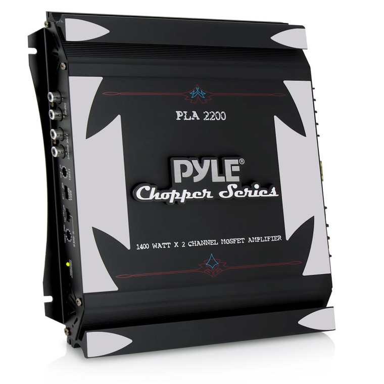 Pyle "chopper Series" 2 Channel Amplifier 280w Rms/1400w Max - PLA2200