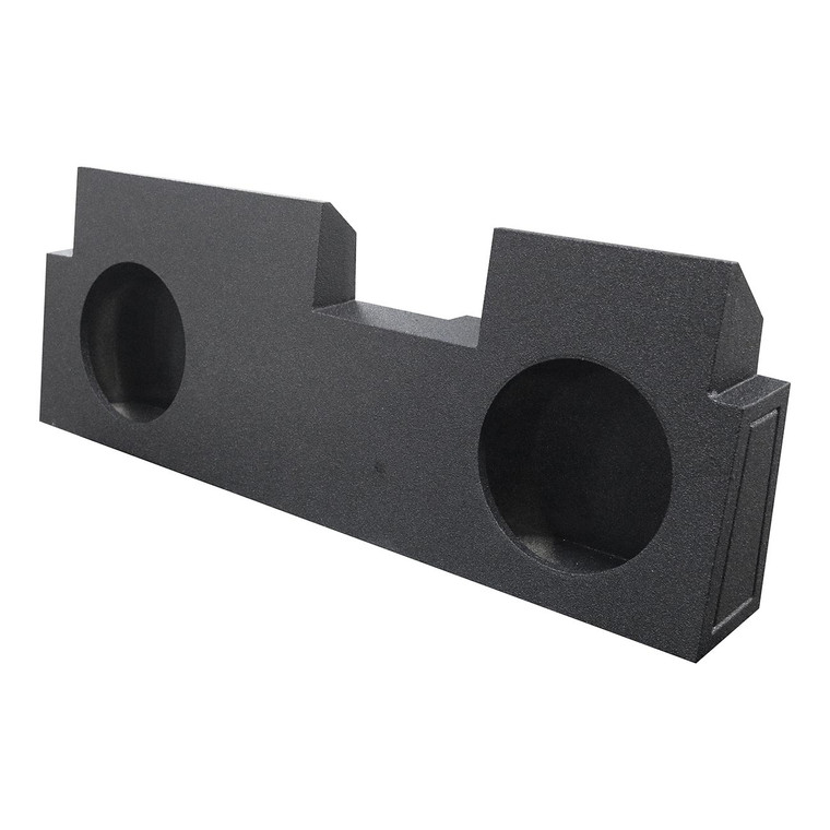 Qpower "qbomb" 2019 - 2026 Jeep Gladiator Dual 10" Sealed Empty Woofer Enclosure - QBGLADIATOR10