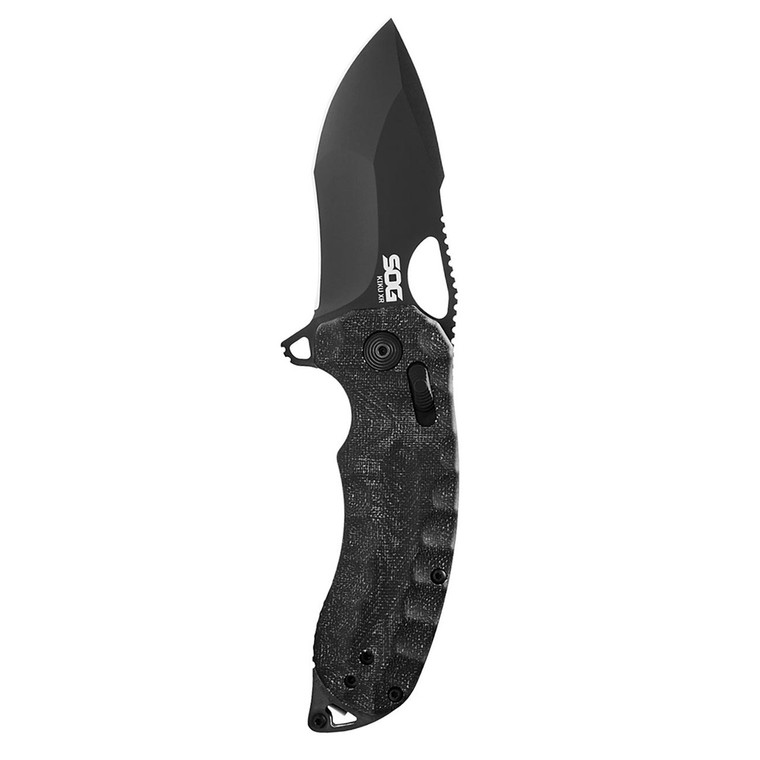 Sog Kiku Xr 3.03" Folding Pocket Knife (blackout) - 12-27-02-57