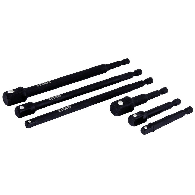 Titan Tool 6 Pc Socket Adapter Set - 12087