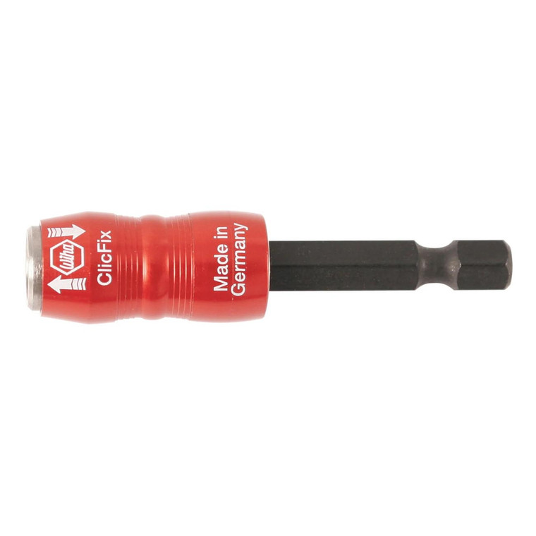 Wiha Clicfix 1/4" Quick Release Magnetic Bit Holder - 3" Length - 71491