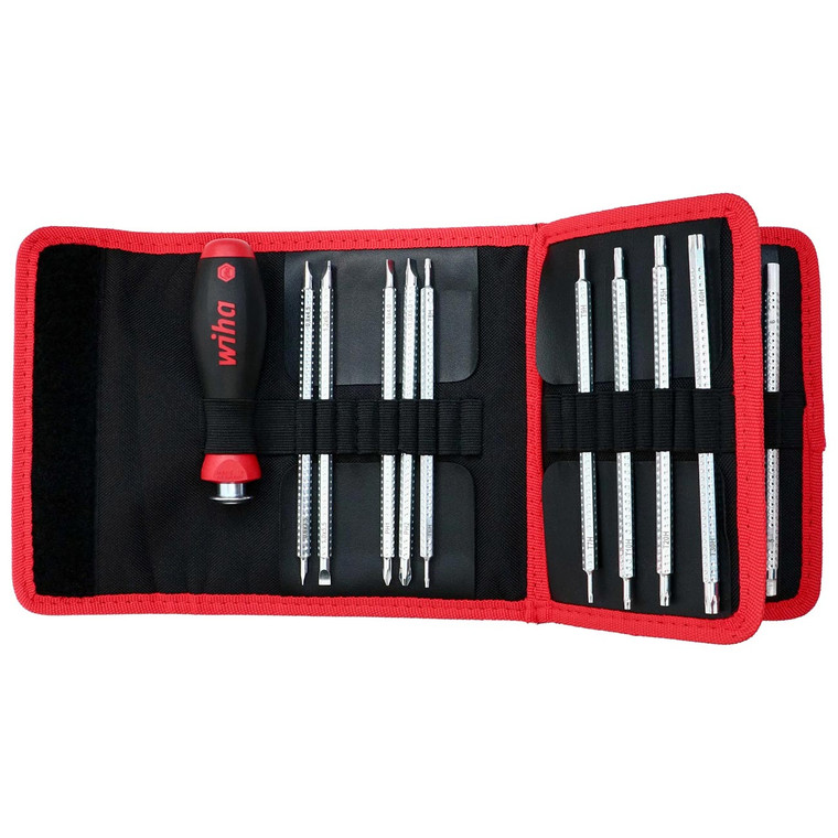 Wiha Drive Loc Vi Wallet Set (15 Piece Set) - 28189
