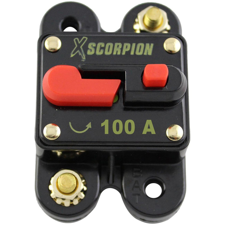 Xscorpion Circuit Breaker With Manual Reset - 100 Amp - CB100A