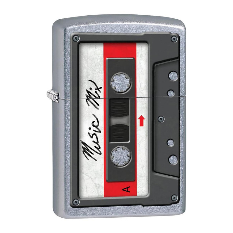 Zippo Cassette Tape - Street Chrome - 207CI402013