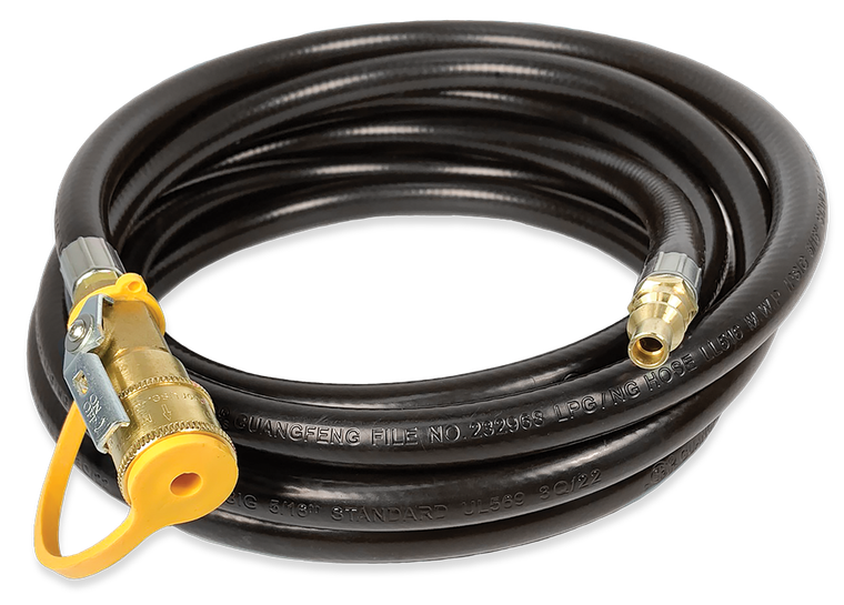 Suburban Mfg - 12ft Quick Connect Rv Propane Hose; - 523019