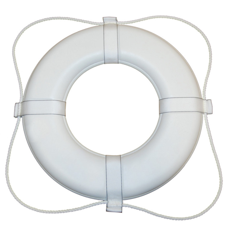 Taylor Made - 20' White Foam Ring Buoy - 360