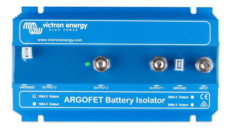 Victron Energy - Argo Fet Btry Isolator 100a 2 Batt. - ARG100201020