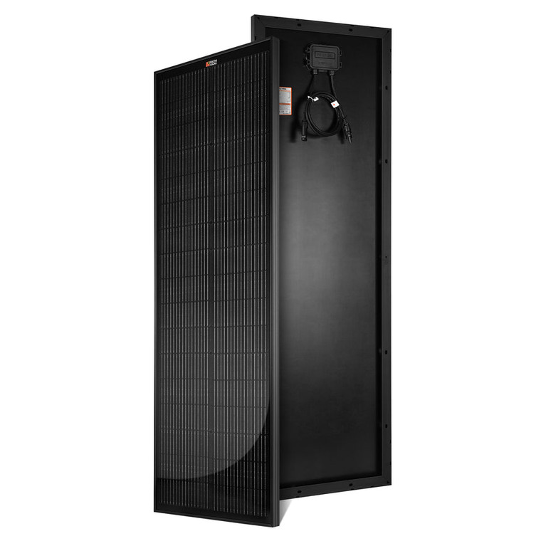 Rich Solar - Mega 100 Slim - Black 100w - RS-M100SLB