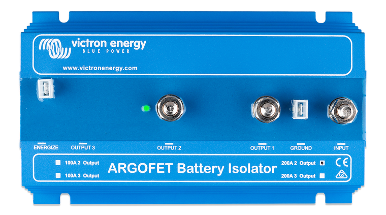 Victron Energy - Argo Fet Btry Isolator 200a 2 Batt. - ARG200201020