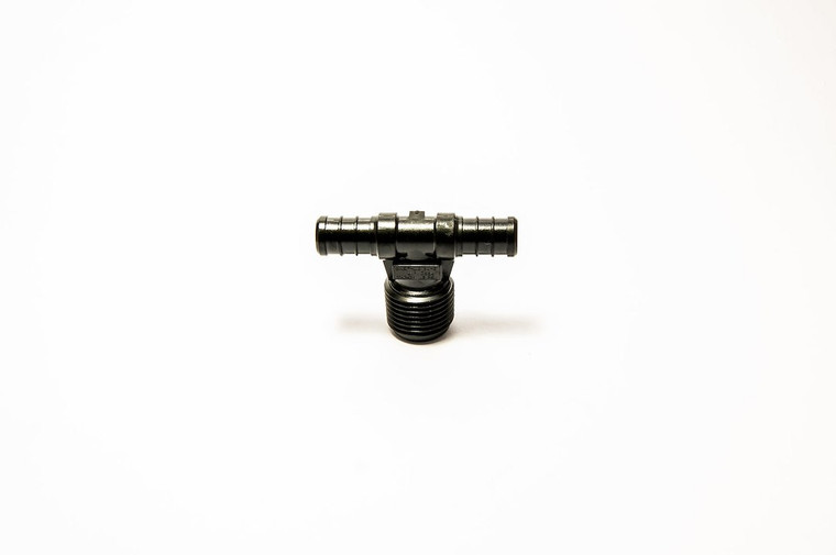 Elkhart Supp - 1/2 Barb X 1/2 Barb  X 1/2  Mpt Tee - 28822