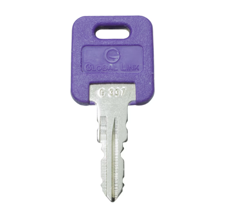 Creative Pro - Global Pre Cut Key  Purple  G3 - KEY-G359