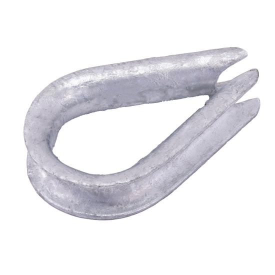 Whitecap Ind - Pkgd. Galvanized Rope Thimble-5/16' - S-1544P