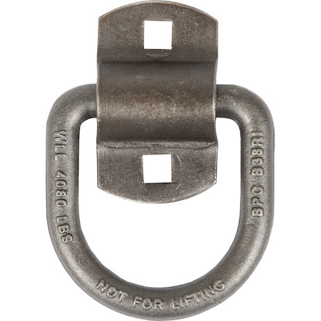 Buyers Prod - 1/2'  D-ring With 2 Hole Backet - B38PKGD