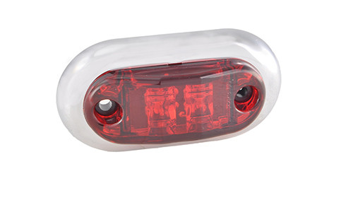 Grote Perlux - Clr/mkr Lamp  Red  Oval - 45002-5