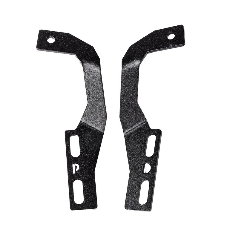 Go Rhino - Hood Mount Light Brackets - Fits 3x - 732305T