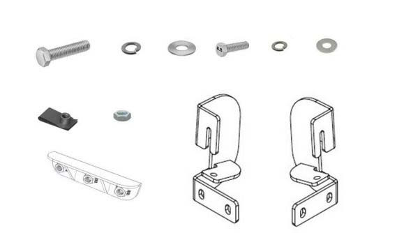 Go Rhino - Brackets For Dominator Sidesteps - D64052TK