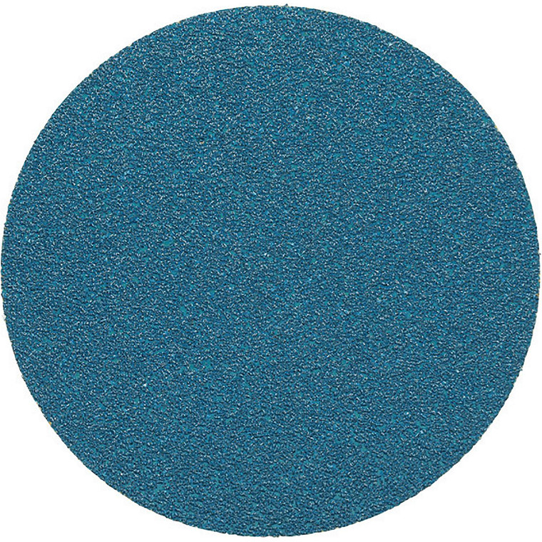 3M 36561 Blue Abrasive Disc No Hole, Grade:40E,  50 Discs/Carton, 6" - 7100363674