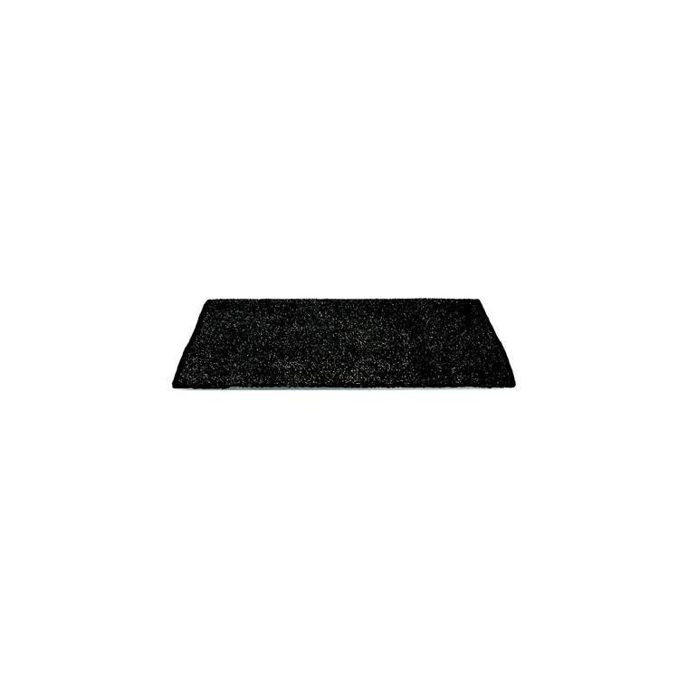 Camco 42942 Wrap Around Turf Rug with Premium TPE Backing, Black, 22" x 23" - 42942