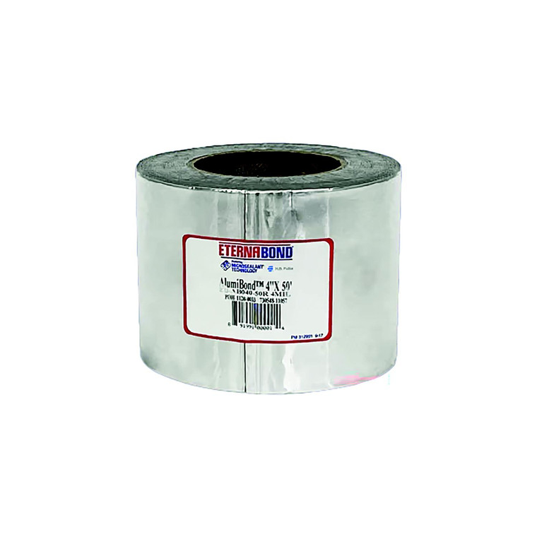 EternaBond 73054811057 AlumiBond Tape, Aluminum, 4"x50' - 73054811057