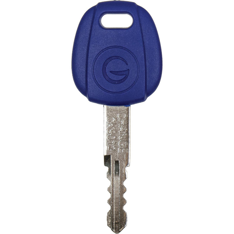 Fasteners Unlimited KEYCK5001PK Global Link Lock Cylinder Keys, G500 series , Blue, Change Key - KEY-CK500-1PK