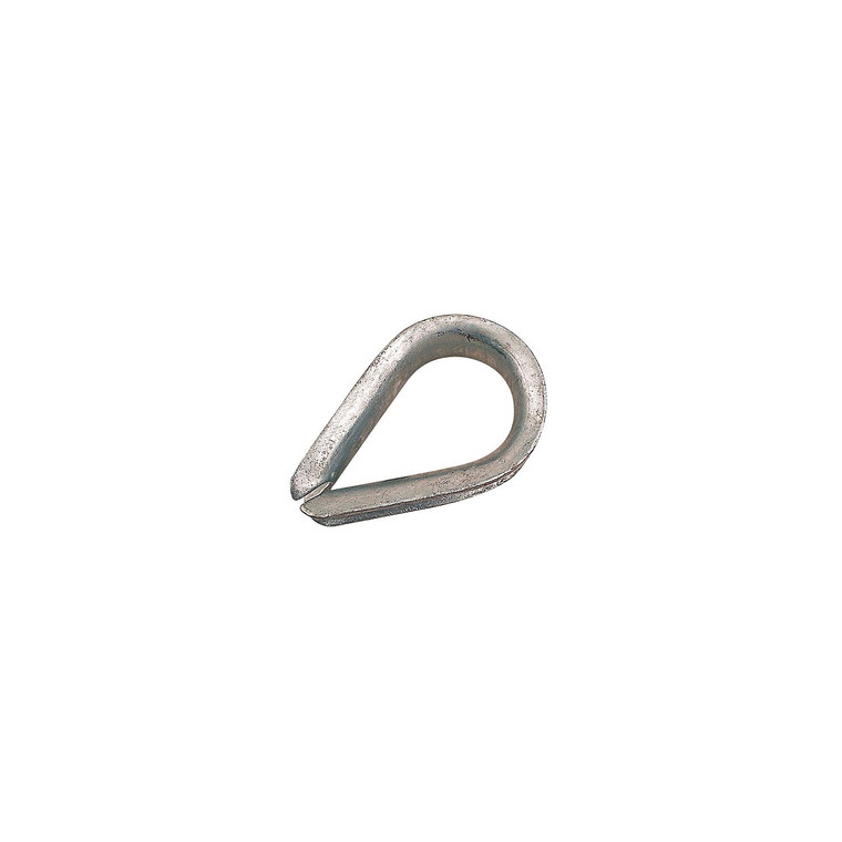 Seadog 172010 Galvanized Wire Rope Thimble, 3/8", Bulk - 172010