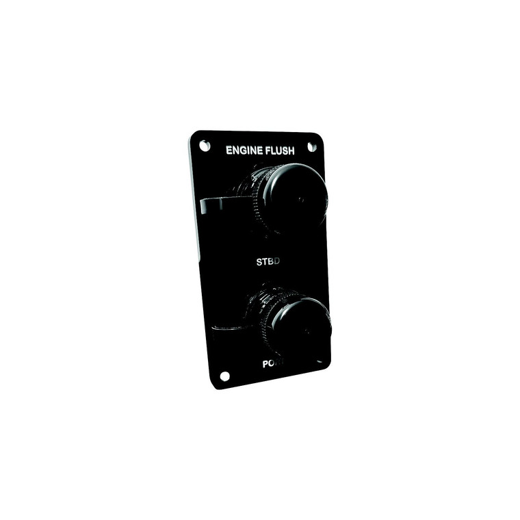 Flushmaster SMQCR2BV12 Flush Port Reroute, 1/2", Black, Vertical - SM-QCR2BV12