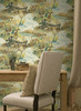Seabrook wallpaper in Blue, Neutrals LG90605