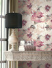 Seabrook wallpaper in Blue, Neutrals, Orange, Rust LG90002